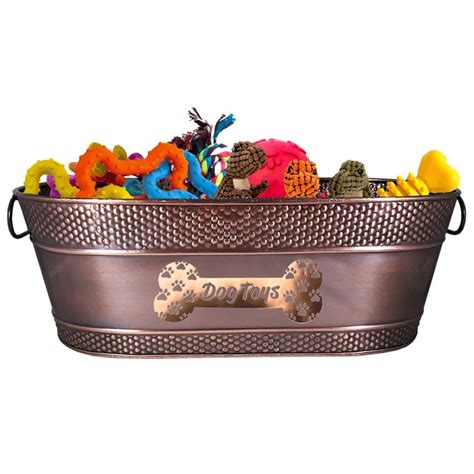 metal dog box|indestructible dog toy storage.